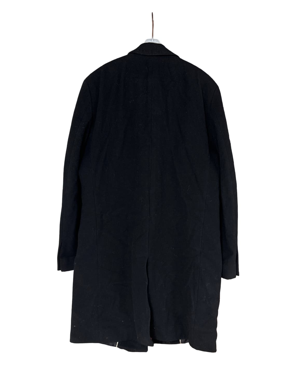 휴고보스 블랙 울 캐시미어 혼방 블랙 코트 상품이미지4