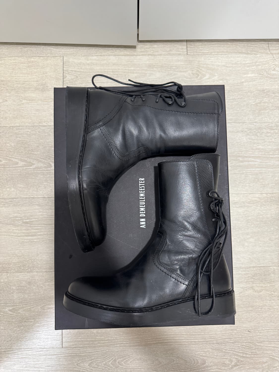 앤드뮐미스터 백레이스 부츠 41사이즈 VICTOR BOOTS  상품이미지7