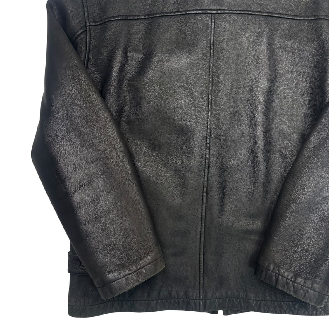 리바이스 레드탭 블랙 카우 레더 자켓 L 상품이미지6