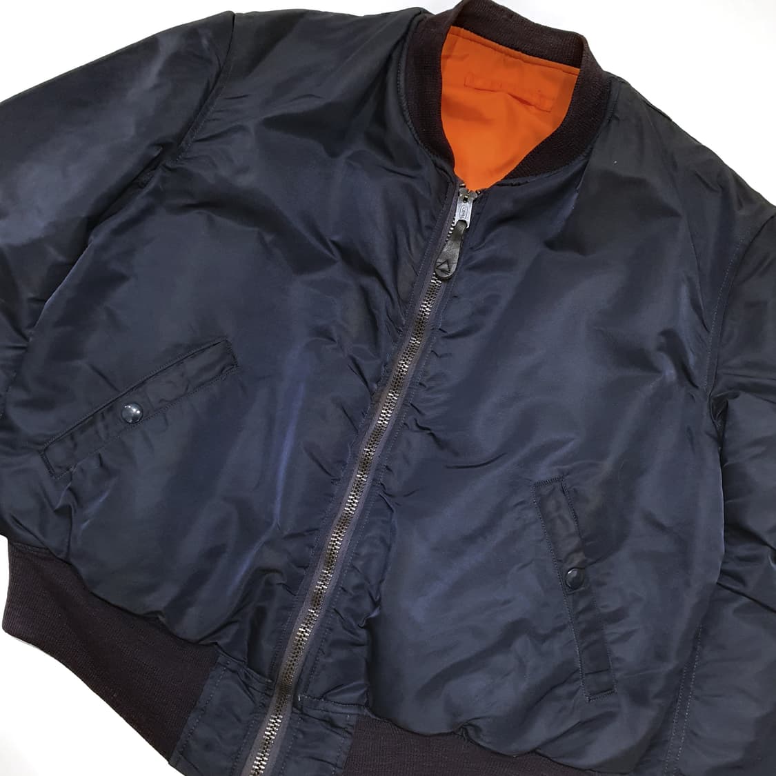 알파 ma-1 D타입 60s 울파일 정밀복각 L (105-110) 상품이미지3