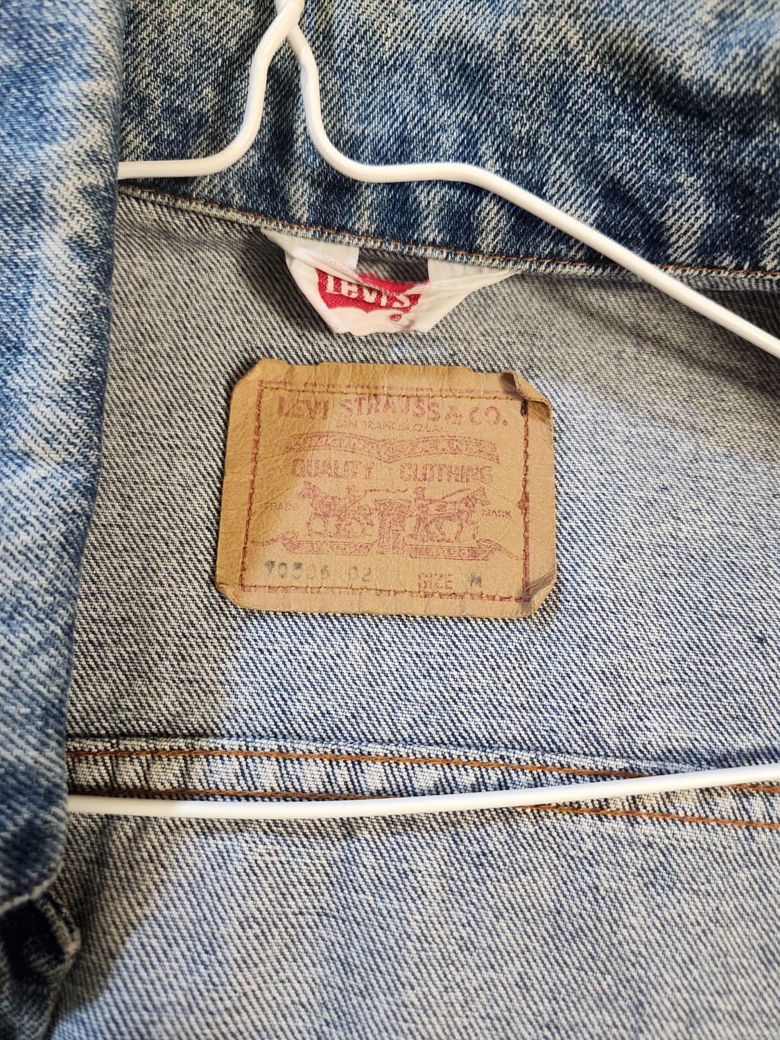 2006 UK Levi's 70506 데님 트러커 / EU 생산 상품이미지7