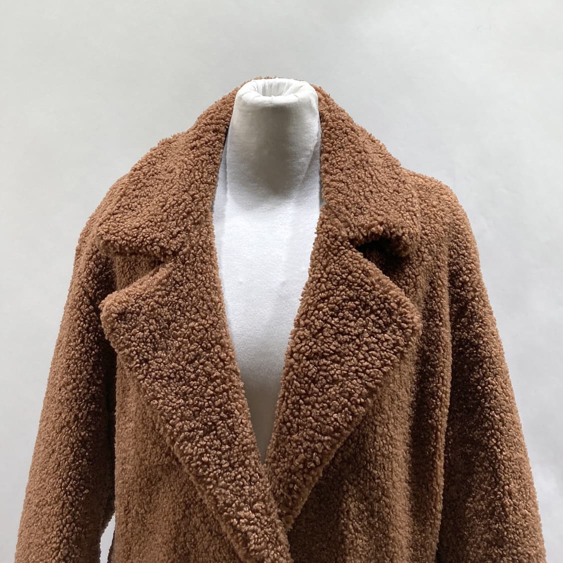 C AND LUNE 여성 부클 코트 브라운 55  상품이미지2