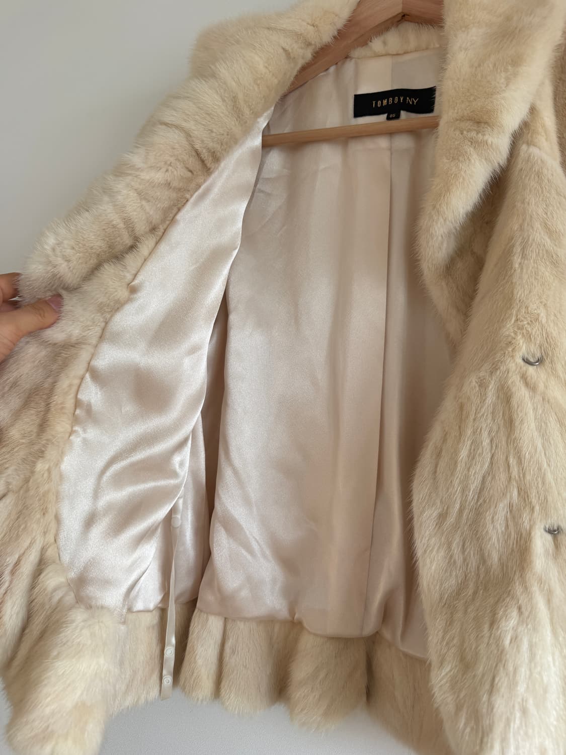 톰보이(TOMBOY) 밍크 퍼 자켓 상품이미지6