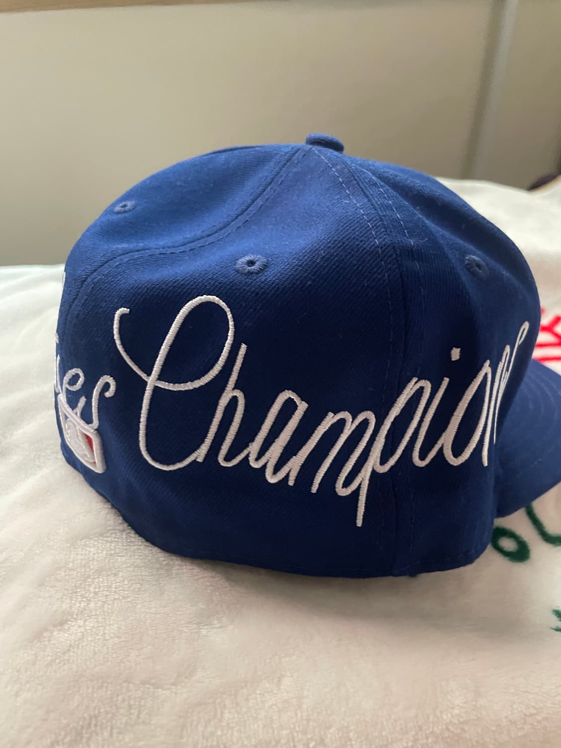 뉴에라 LA 다저스 월드시리즈 챔피언 59fifty 블루 상품이미지3