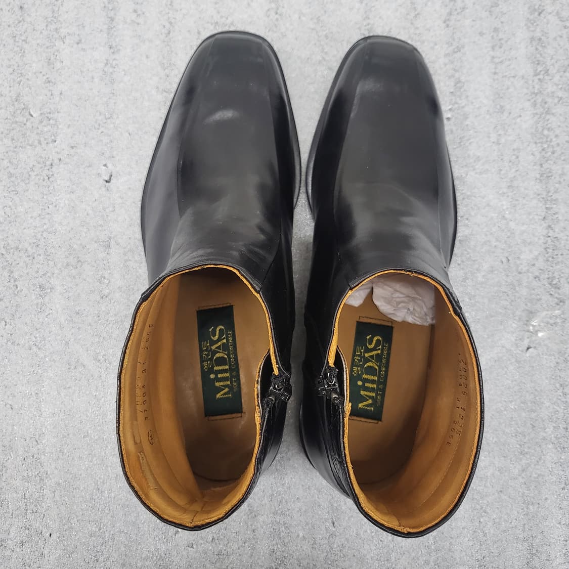 미착용 보관품 엘칸토 미다스 남성 부츠 255mm 상품이미지3