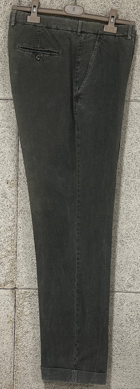 브루넬로 쿠치넬리 올리브그린 치노 팬츠 상품이미지2