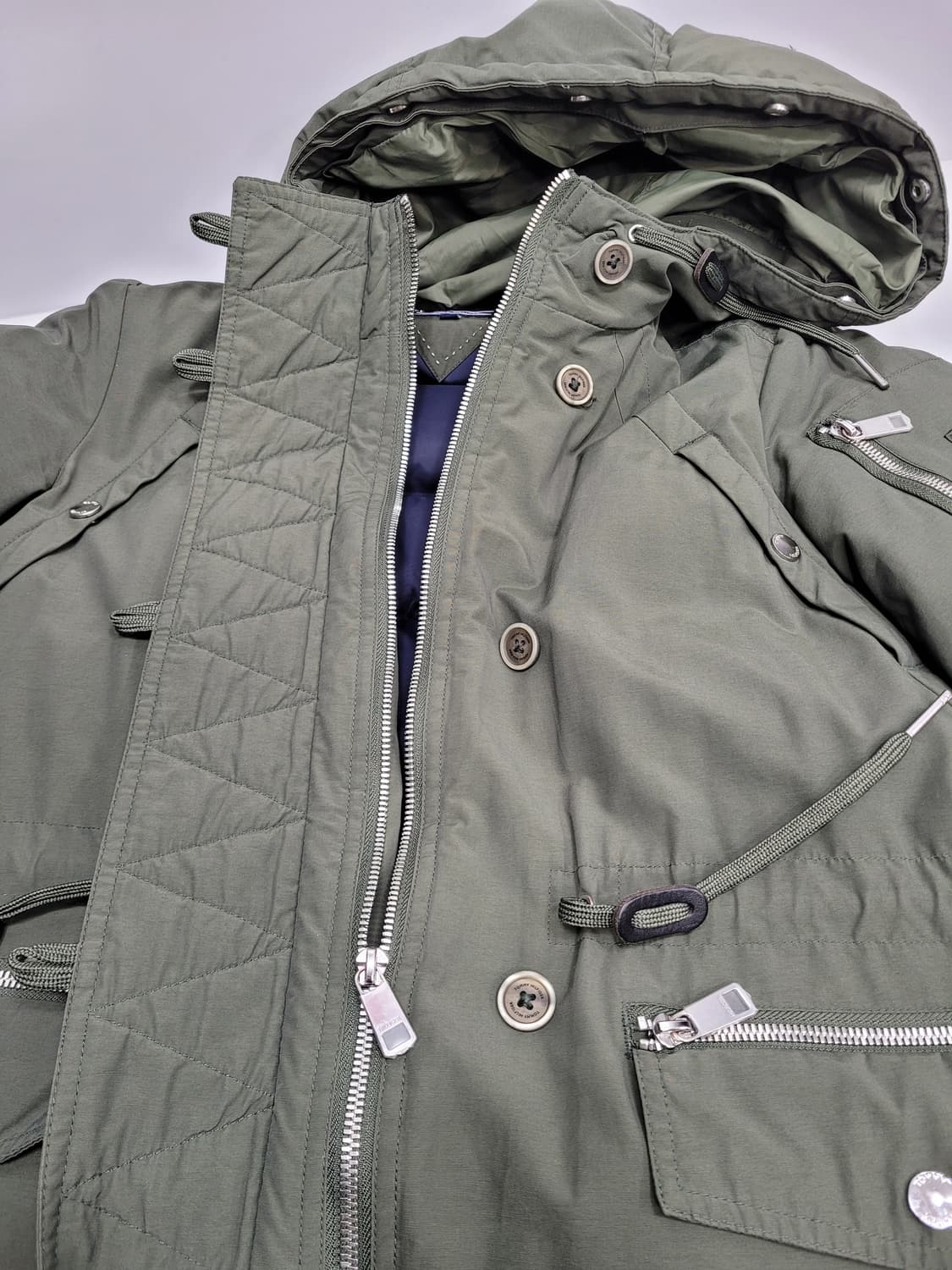 TOMMY HILFIGER 타미힐피거 야상 구스 다운 패딩 / 여 XS  상품이미지6