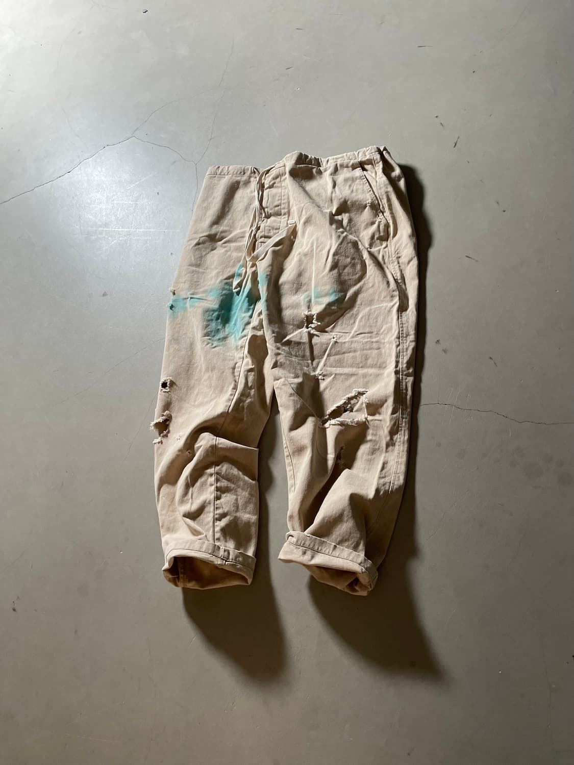 KZ Atelier  Distressed Pants 상품이미지3
