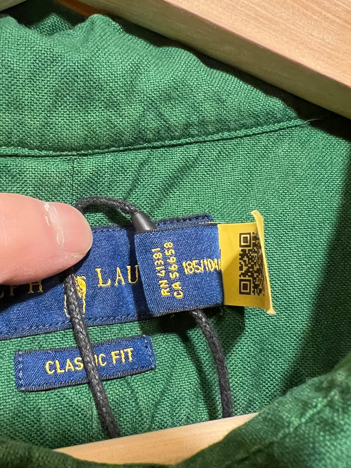 [XL] 폴로 랄프로렌 클래식 핏 그린 셔츠 상품이미지7