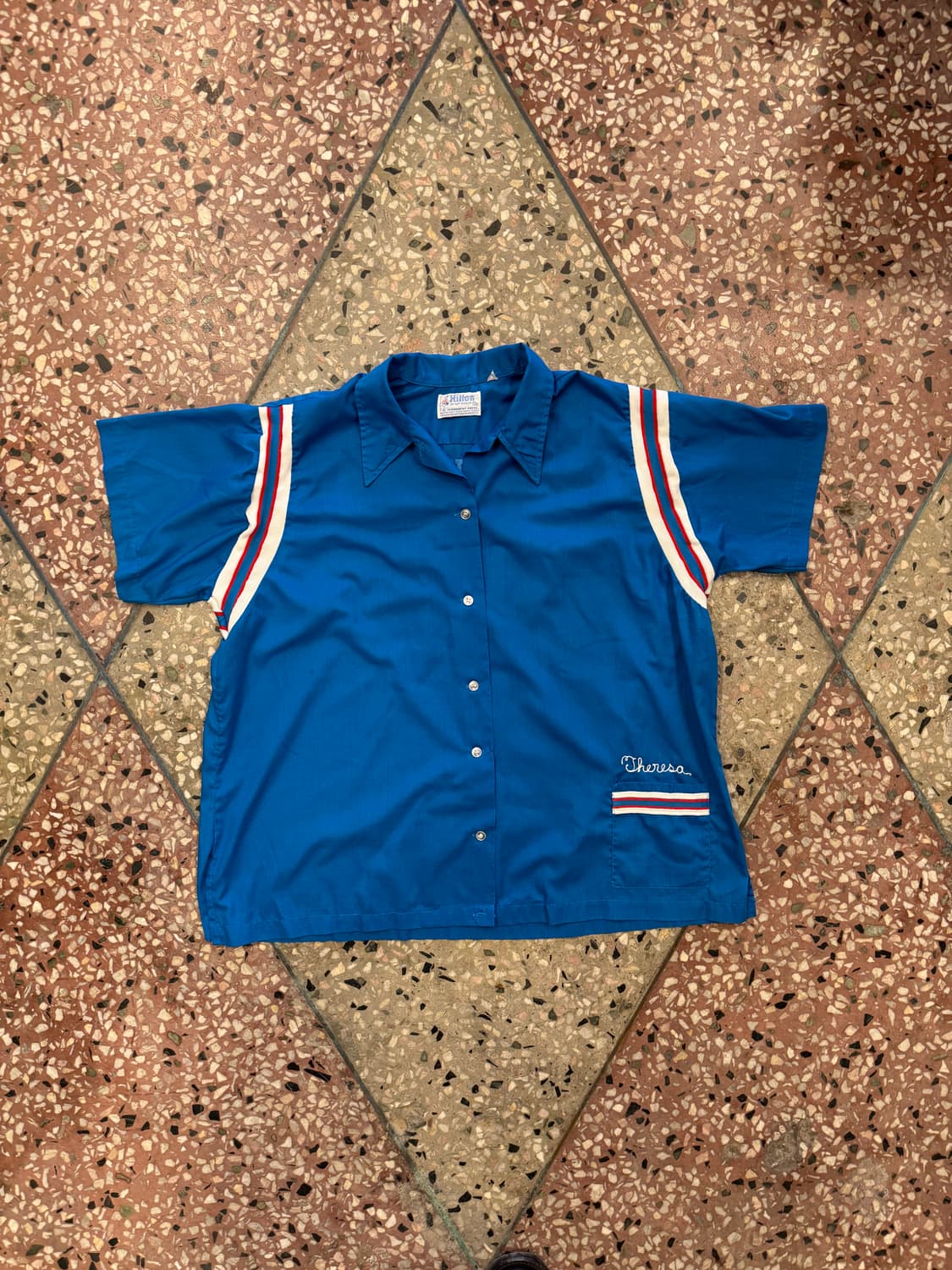 70s Hilton 볼링셔츠 (L) 상품이미지1