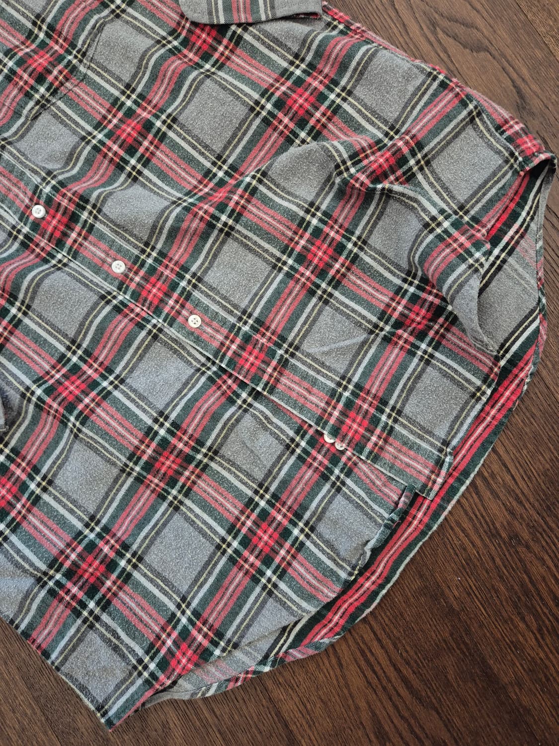 LL BEAN Tartan Check Flannel  Shirt 상품이미지5