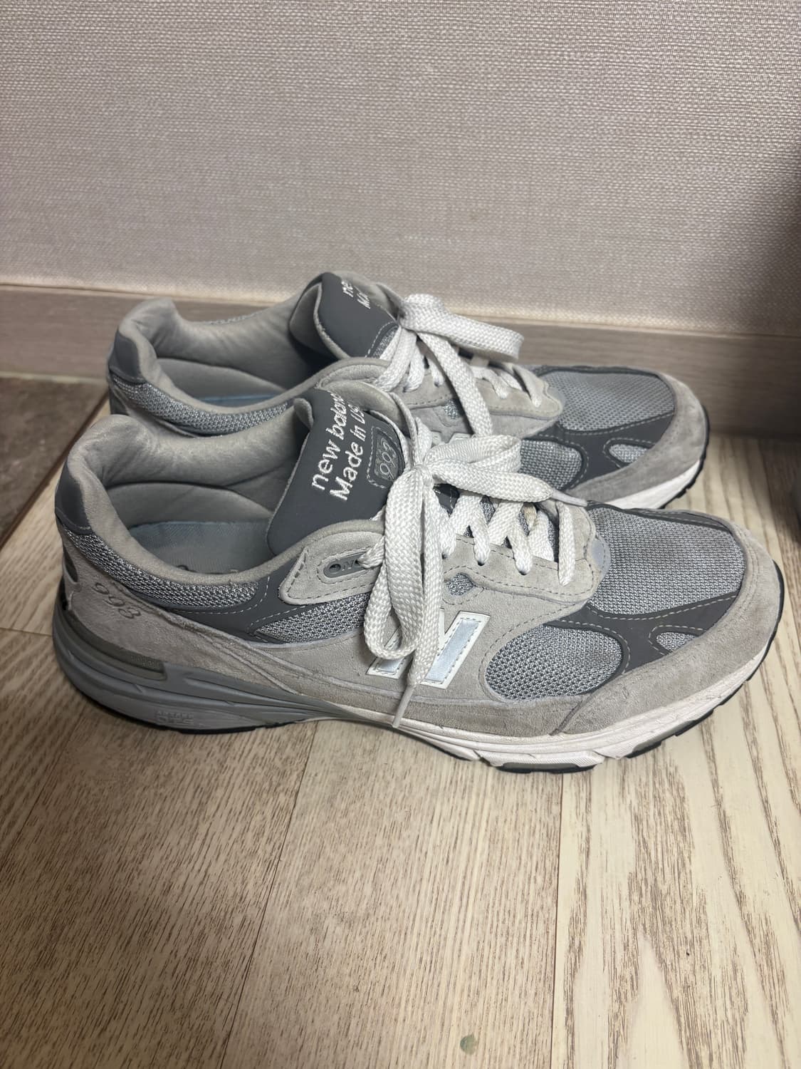 뉴발란스 993 Made in USA 그레이 285 상품이미지2