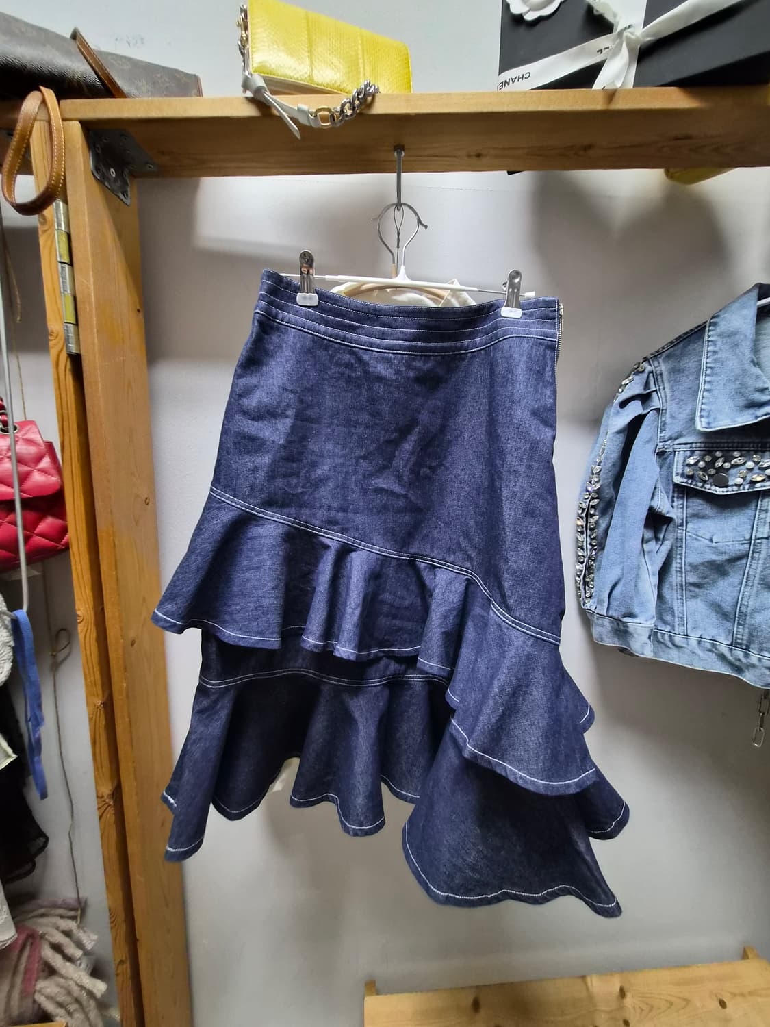 DKNY 셔츠 블라우스. 폴로랄프로렌 데님스커트 상품이미지9