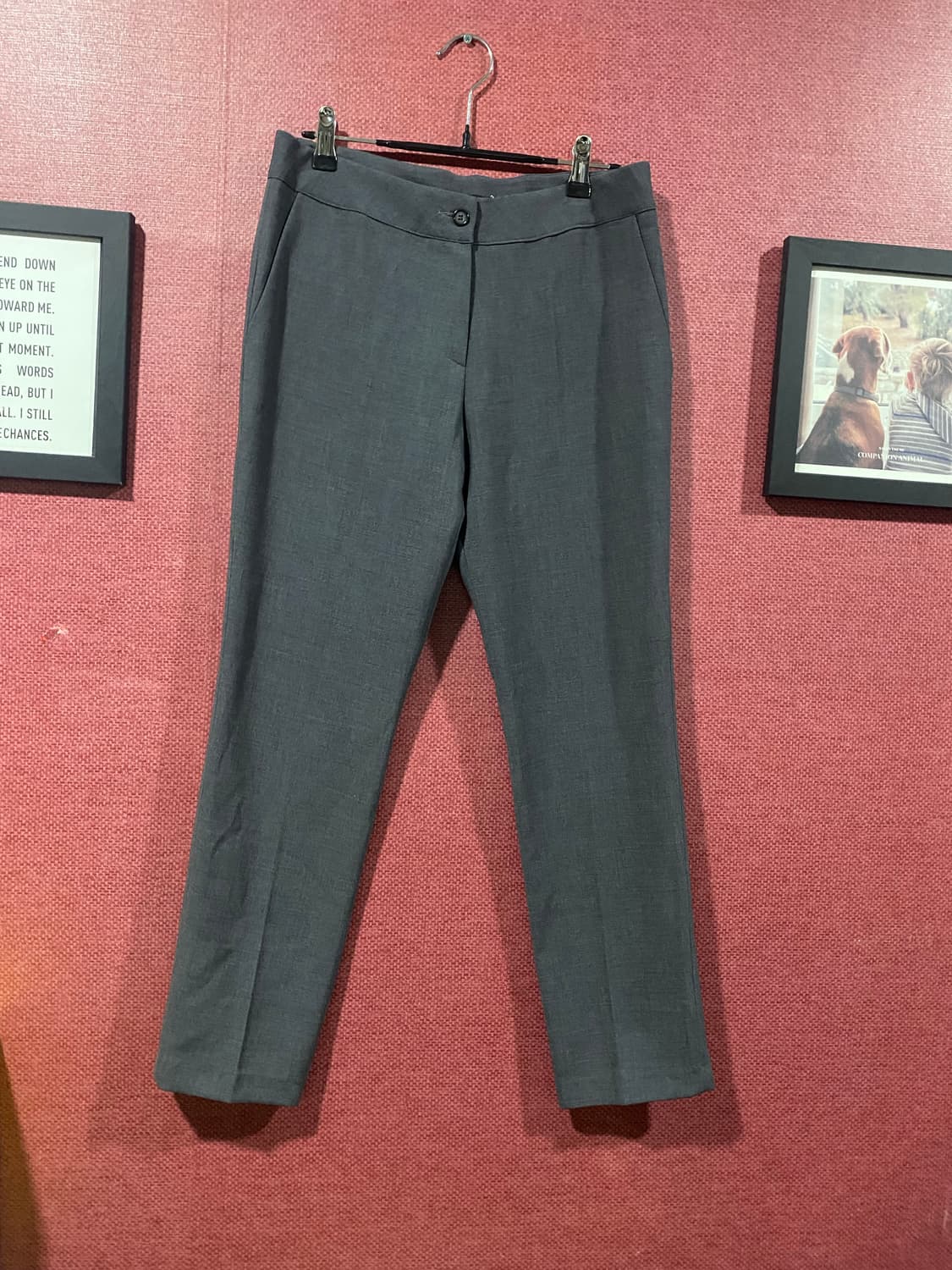 POLHAM 여성 바지 70사이즈 차콜(새상품) 상품이미지1