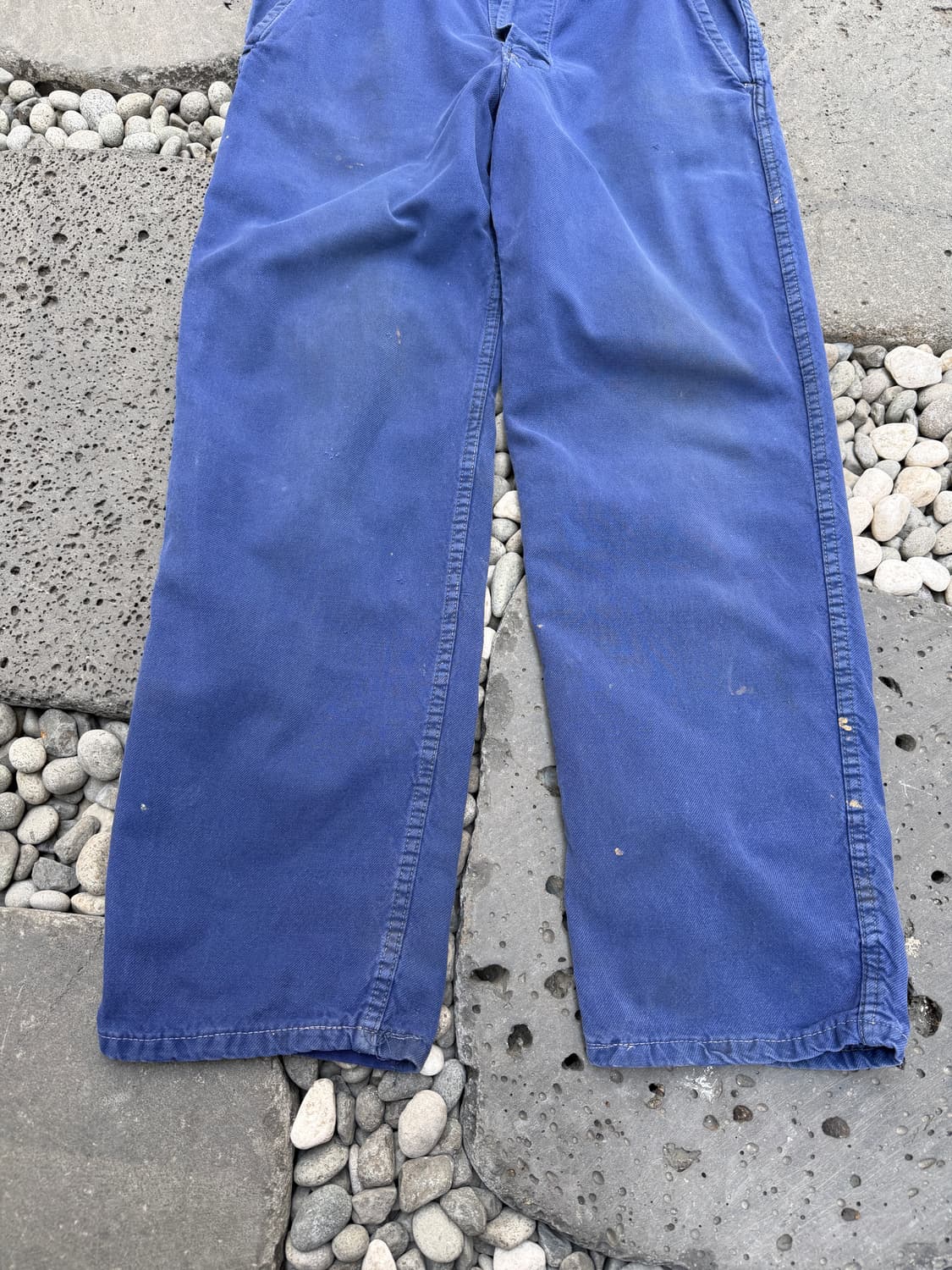 HARD WASHED FADED BLUE OLD 빈티지프렌치워크팬츠 상품이미지4