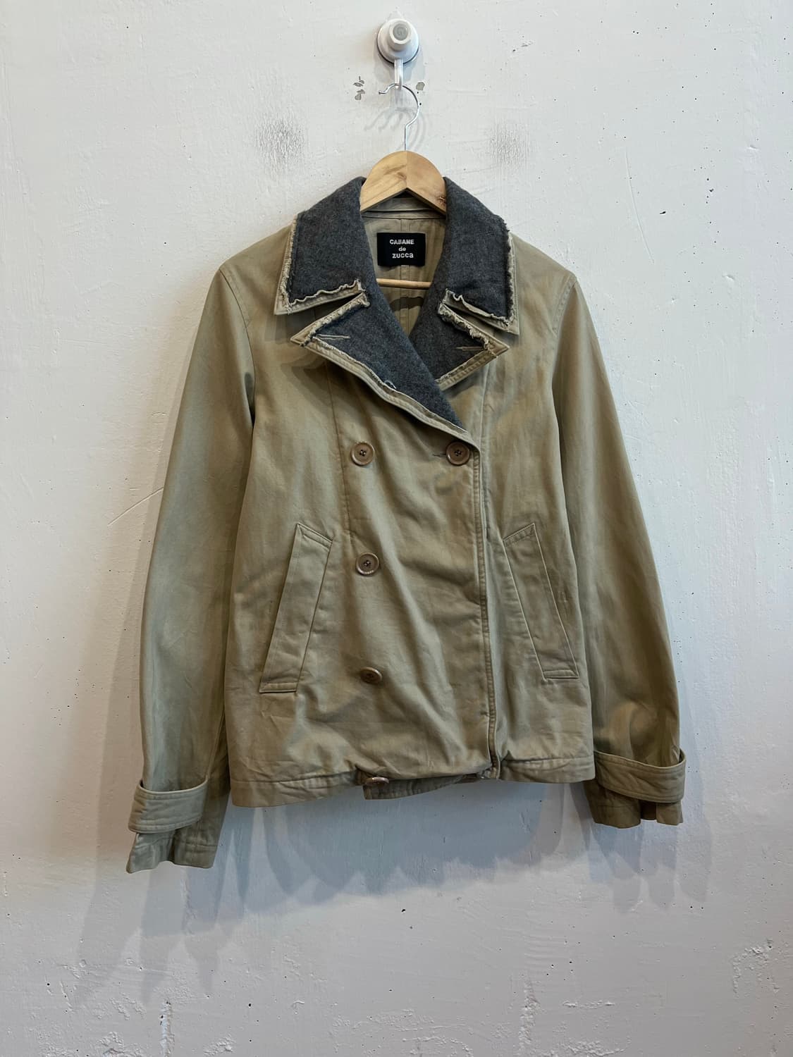 ZUCCA 주카 울트리밍 더블 자켓 Made in JAPAN 상품이미지1