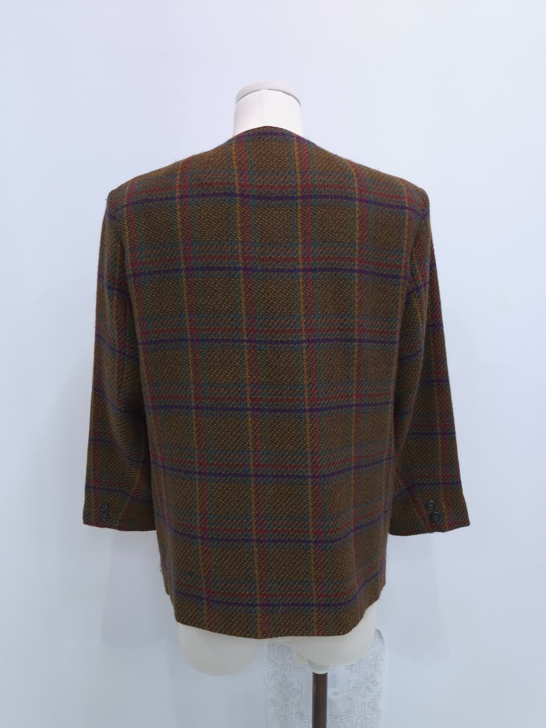 PIGEON HEART 울 100% 체크 자켓 상품이미지8