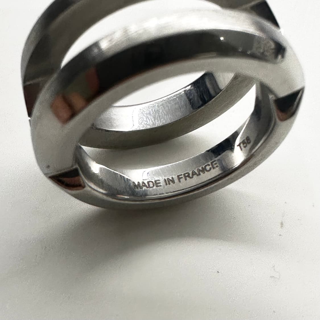 에르메스 브러쉬드 팔라듐 H플레이 링 상품이미지6