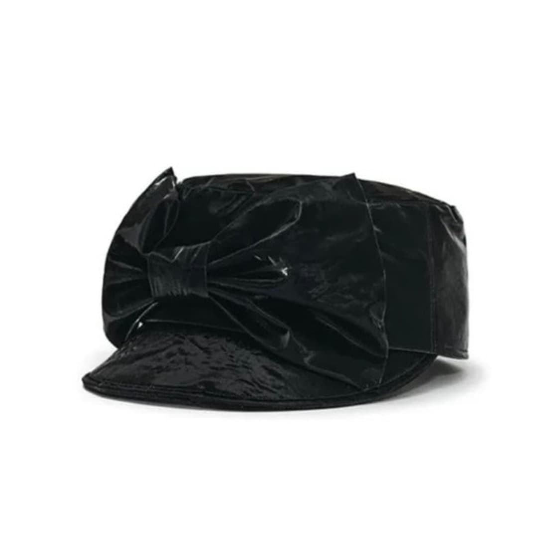 어썸니즈 벨보이 캡 리본 블랙  상품이미지1