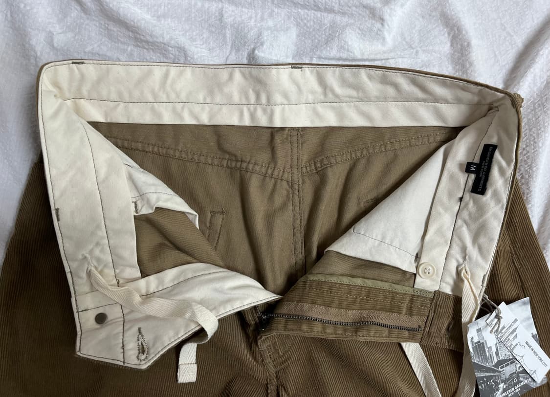 새상품)(M)엔지니어드가먼츠 14w 코듀로이 RF진 팬츠 진 상품이미지8