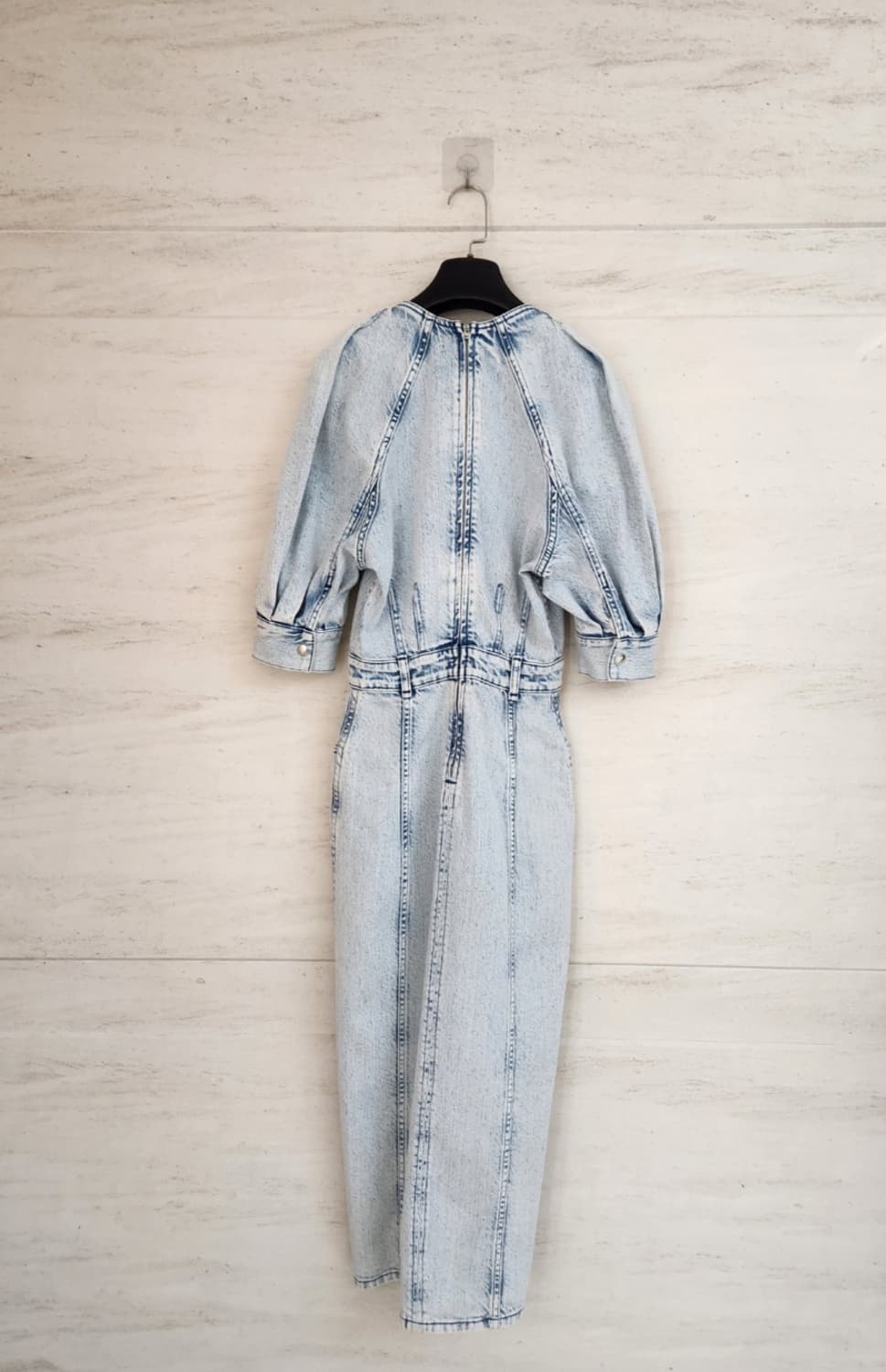 (USA)IRO 이로 아이스워싱 데님 원피스 44사이즈 상품이미지8