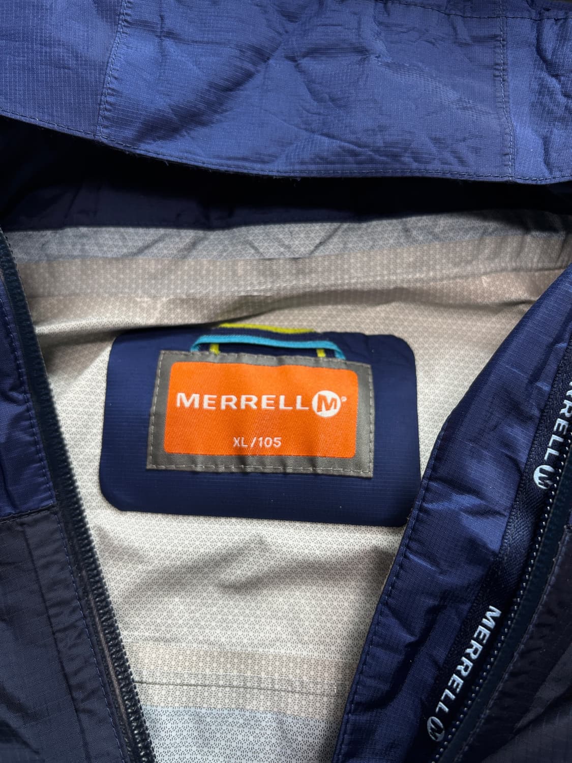 머렐 블루 나일론 메탈 마운틴 자켓 2461 상품이미지4