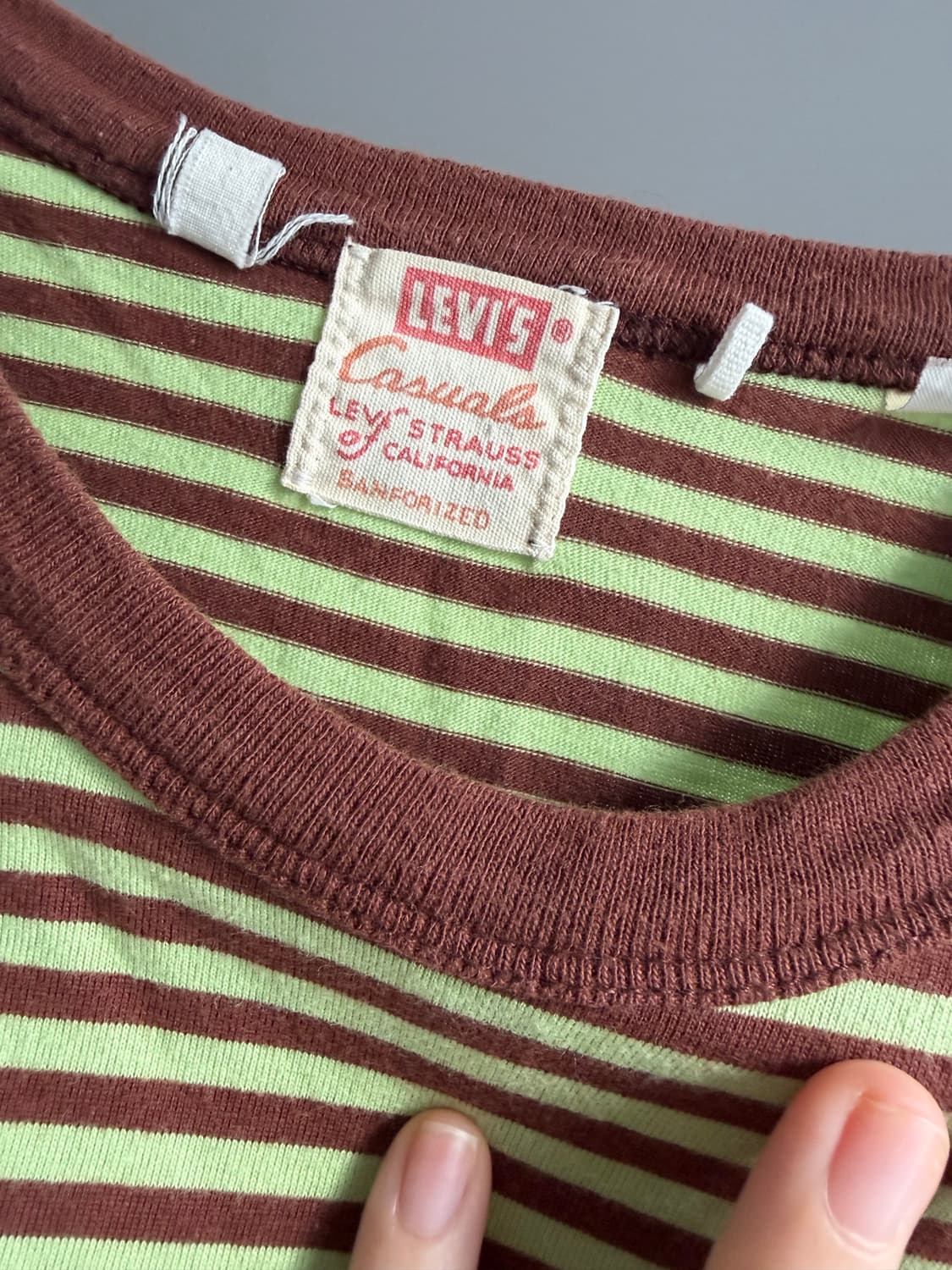 리바이스 빈티지클로딩 스트라이프  S  levis vintage clot 상품이미지4