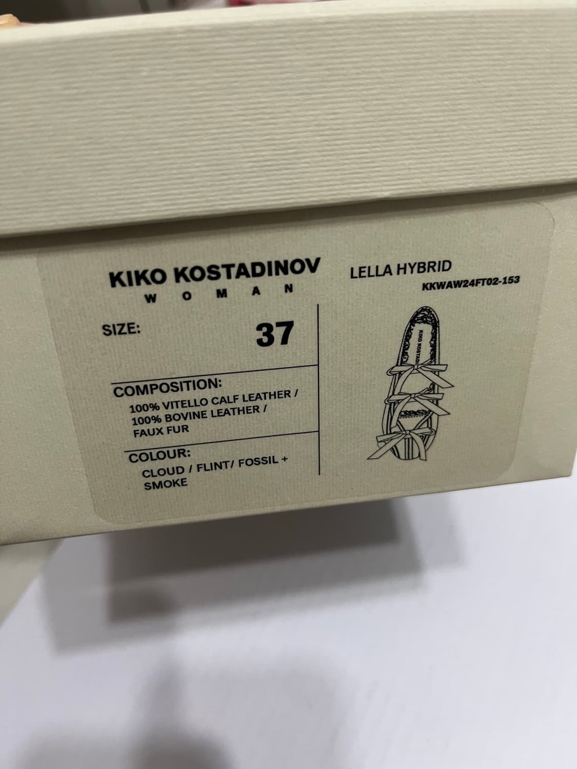 키코코스타디노브 그레이 레라 하이브리드 발레리나 플랫 슈즈 상품이미지7