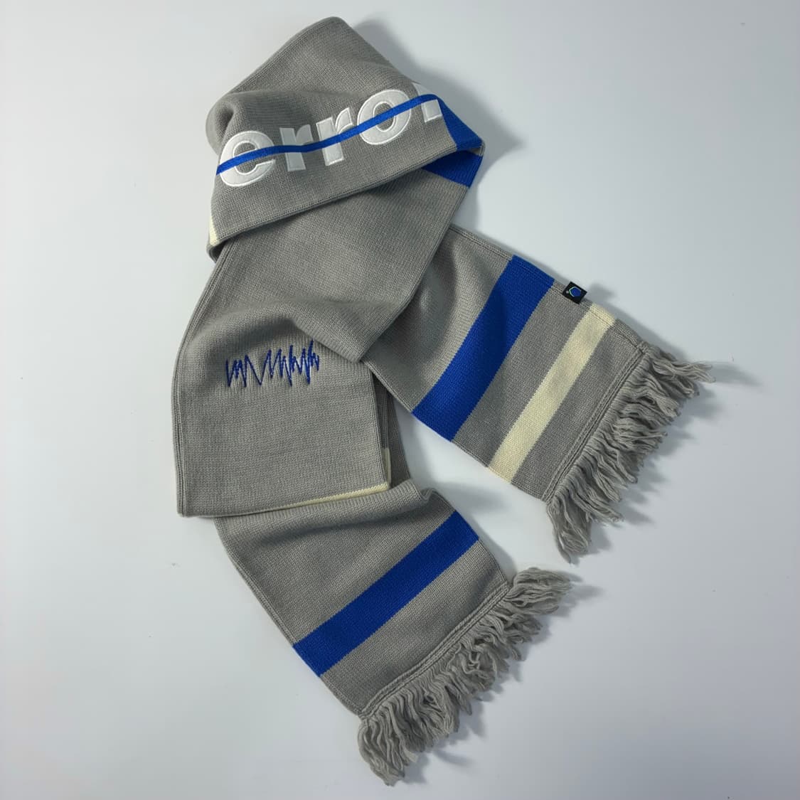 Adererror  아더에러 폴드 스트라이프 머플러 상품이미지1