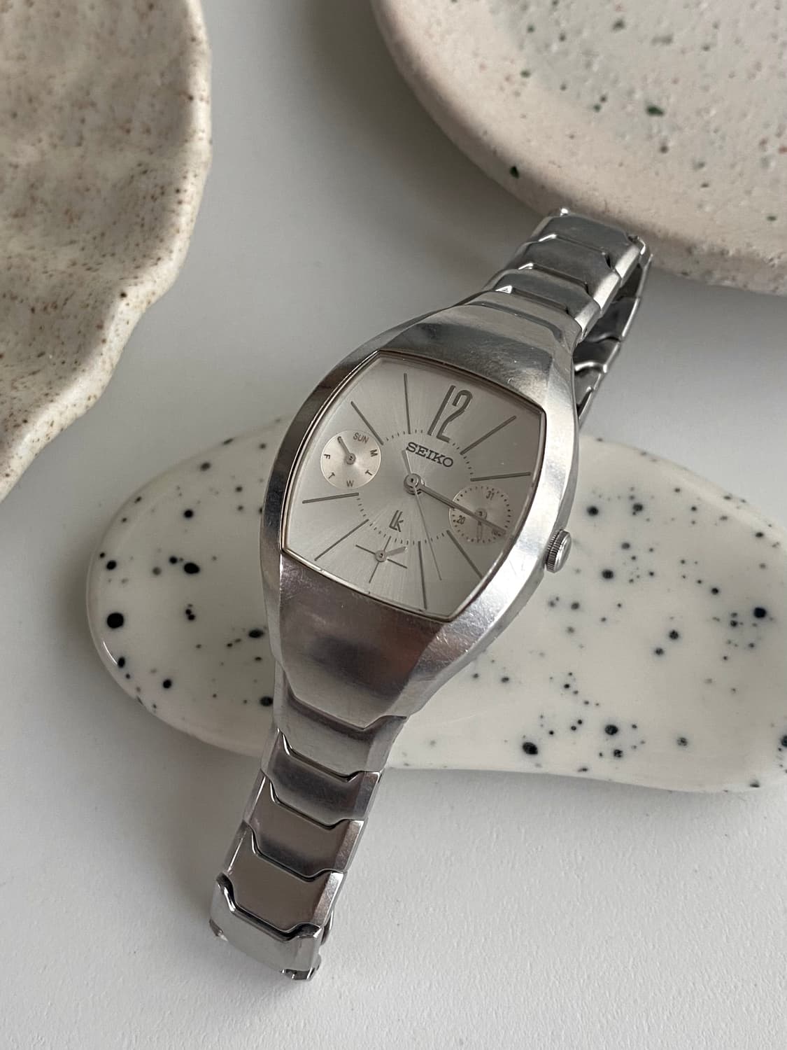 Seiko 세이코 lk 루키아 쉘 실버 화이트 상품이미지5