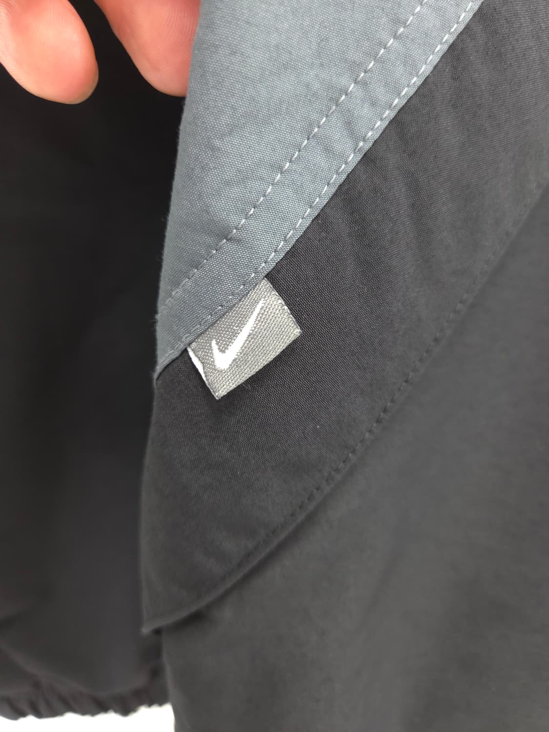 L 90S 나이키 올드스쿨 바람막이 자켓 블랙 상품이미지4