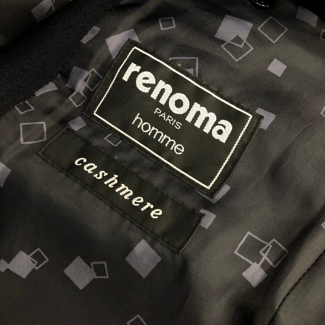 레노마 캐시미어 울 코트 상품이미지5