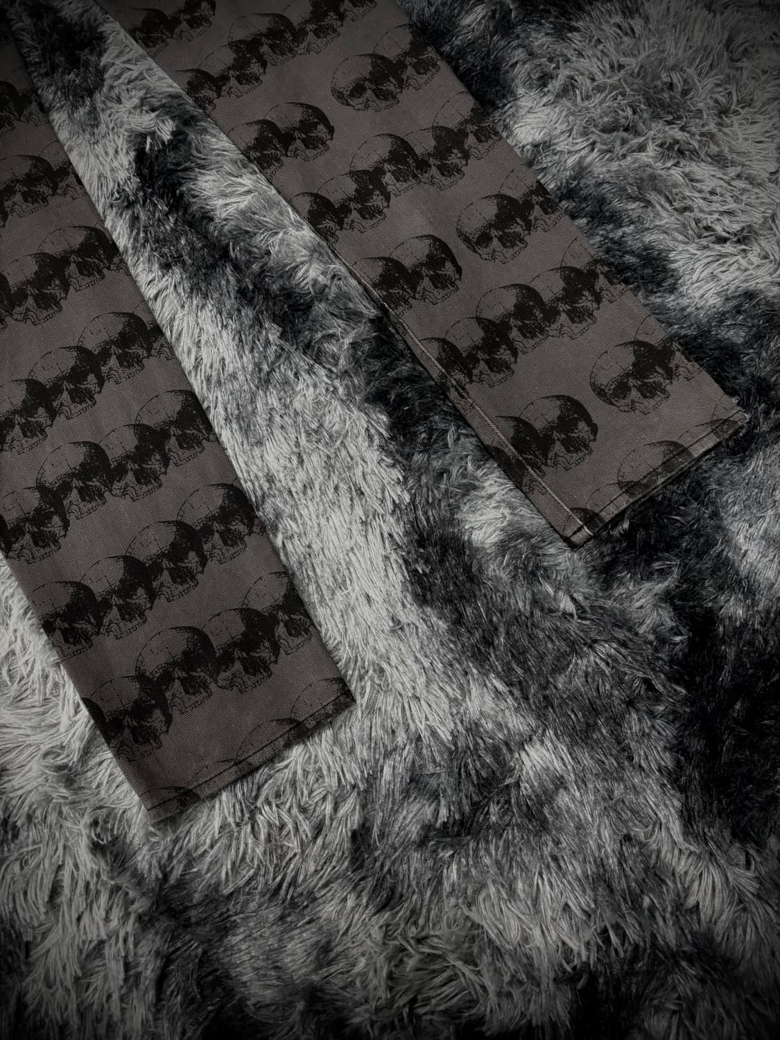 Hysteric Glamour 그레이 스컬 패턴 스키니진 상품이미지7