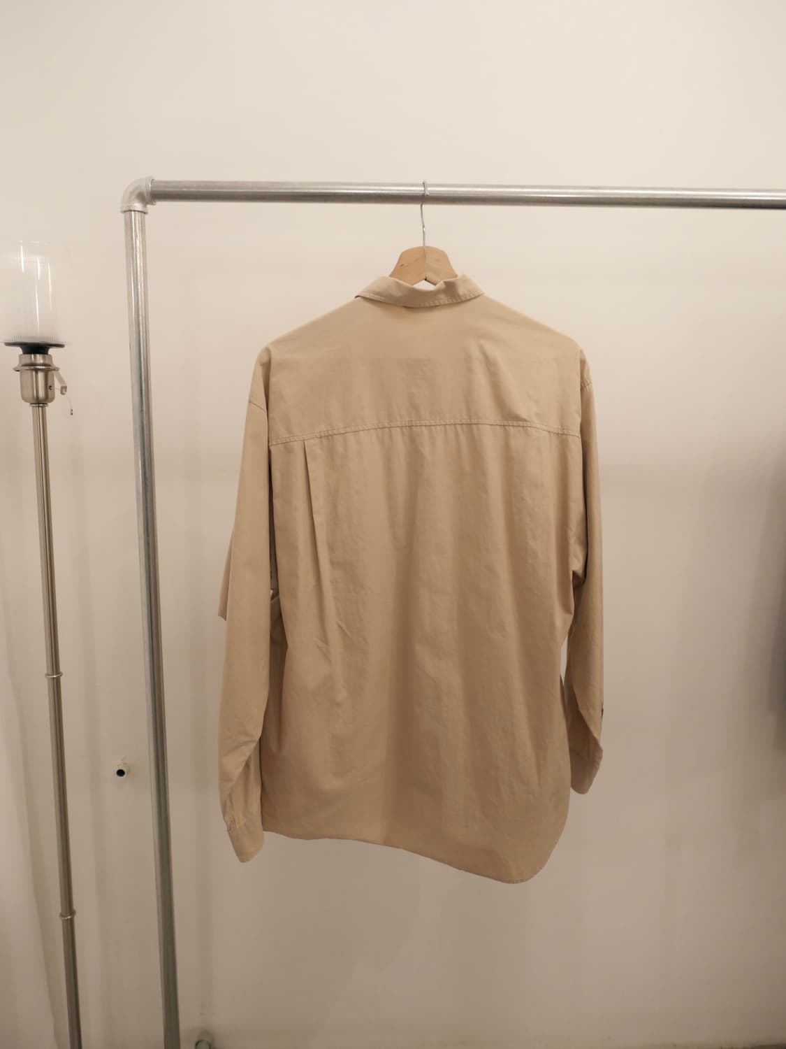 오라리 워시드 핑스 트윌 셔츠 상품이미지3