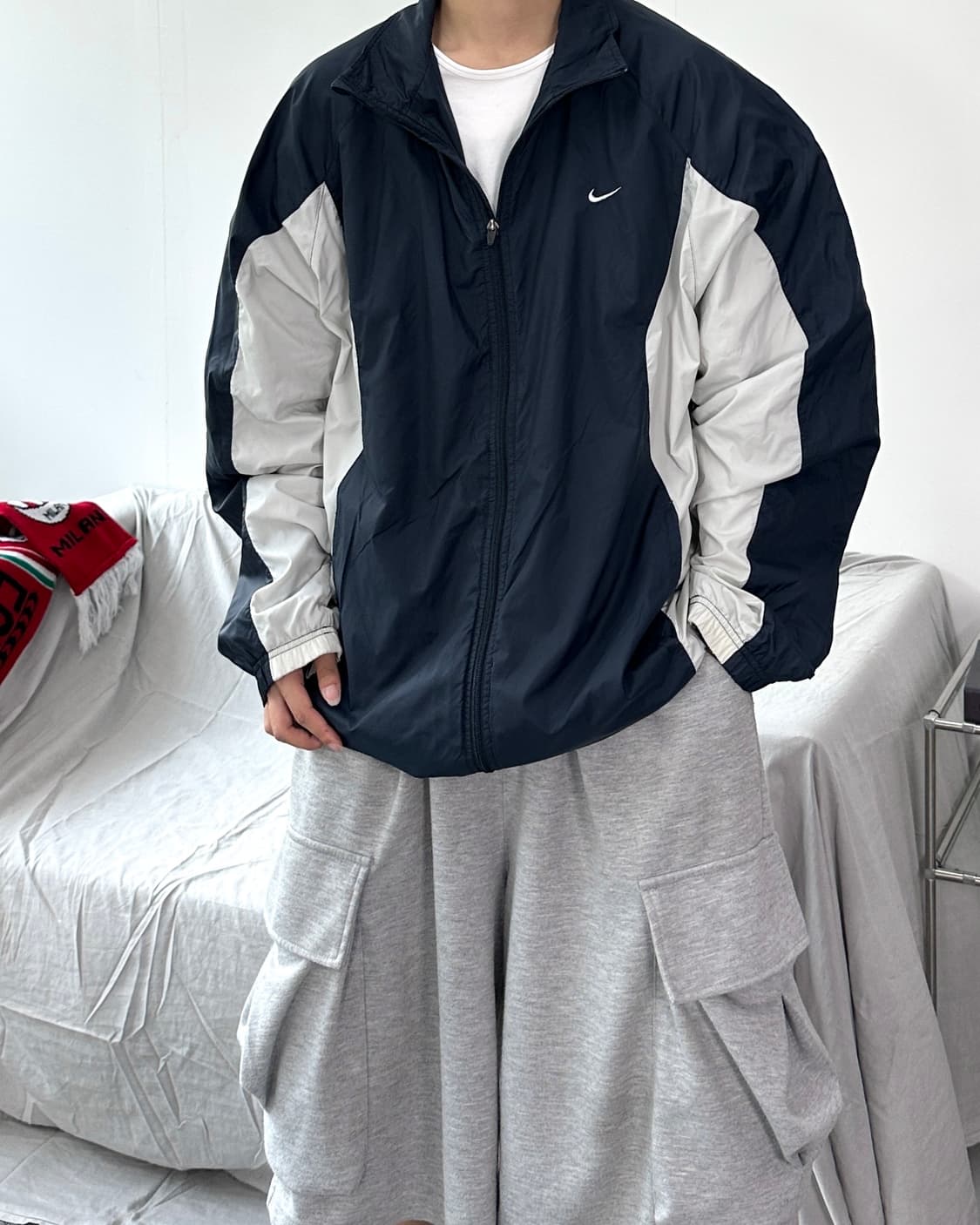 나이키 00s 스우시 바람막이 XXL 상품이미지1