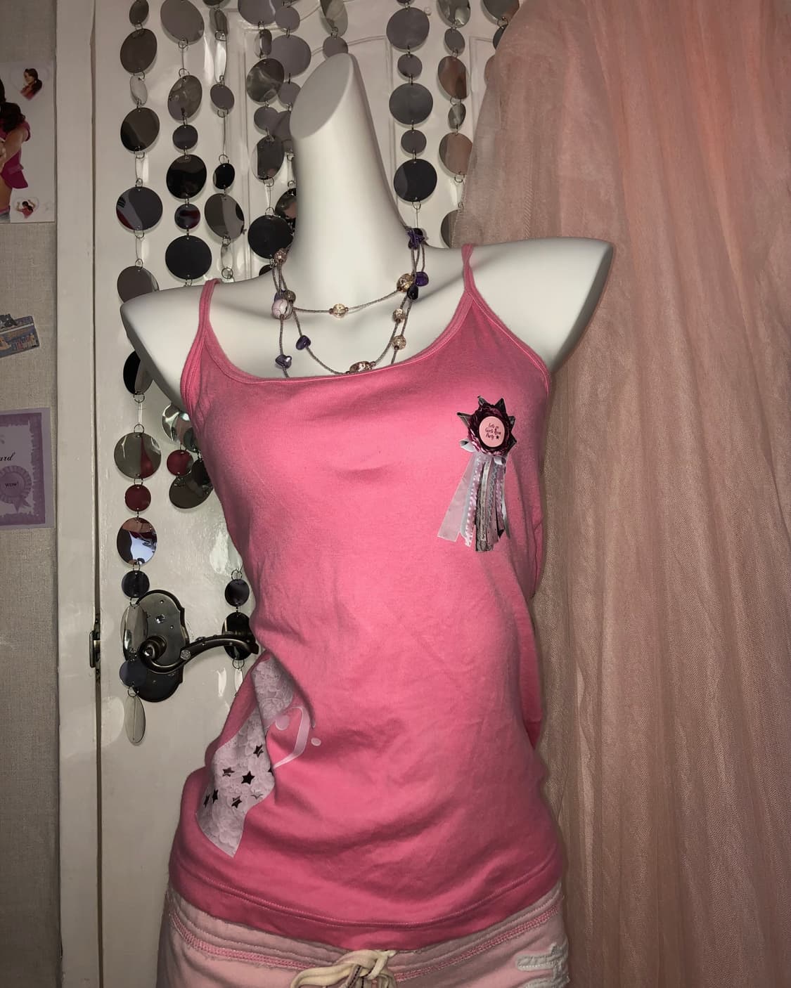Pink sleeveless 상품이미지1