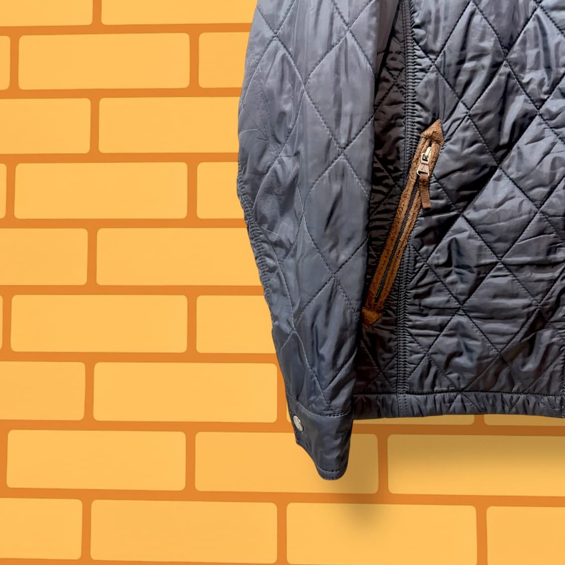 Beanpole 10s 퀼티드 자켓 (L) 상품이미지4