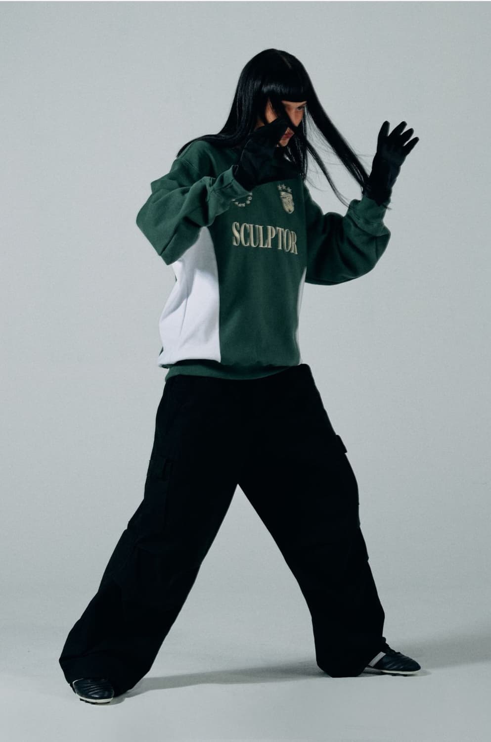 스컬프터 기모 스웻셔츠 상품이미지1