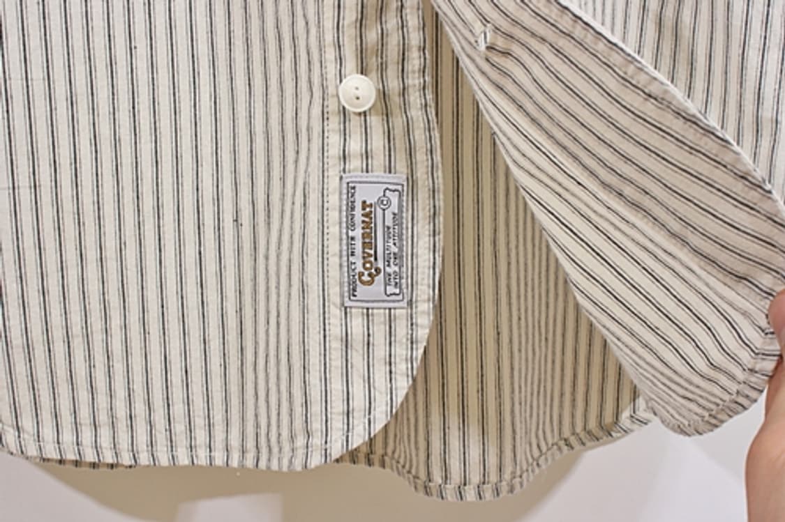 커버낫 라운드 플라켓 스트라이프 셔츠 상품이미지8