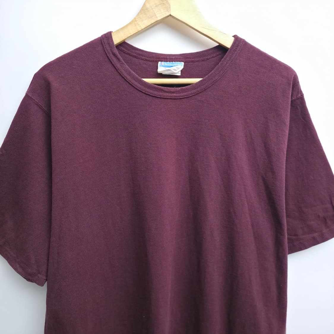 [XL] 챔피온 반팔 티셔츠 버건디 상품이미지2