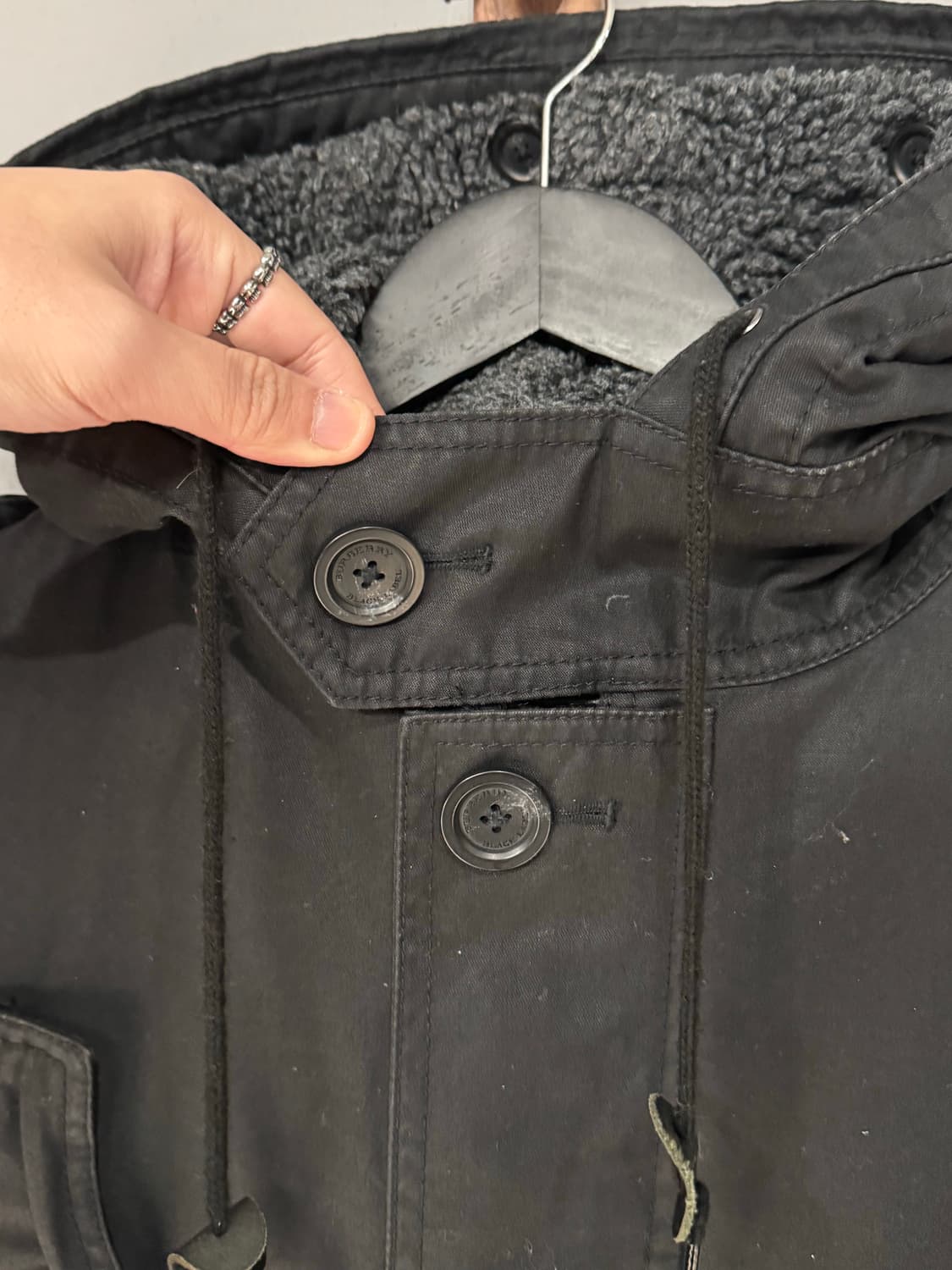 버버리 블랙라벨 피쉬테일 파카 상품이미지3