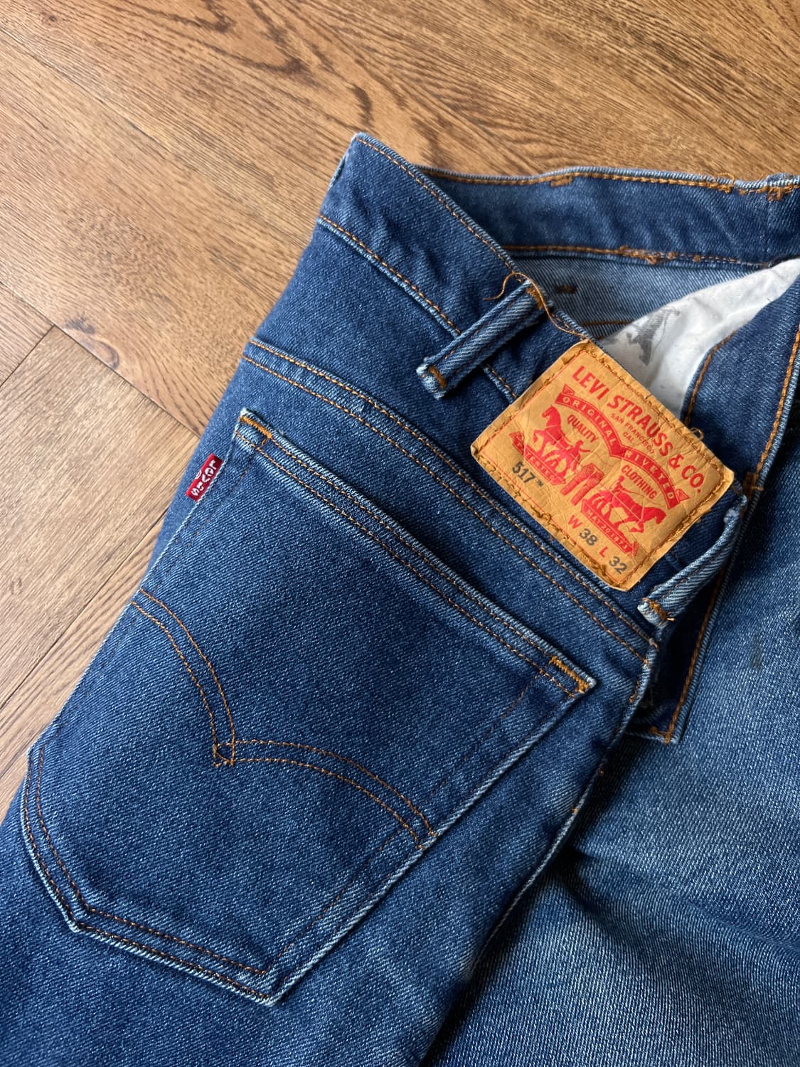 [38]리바이스 517 빈티지 페이딩 스트레치 플레어진 F24 상품이미지6