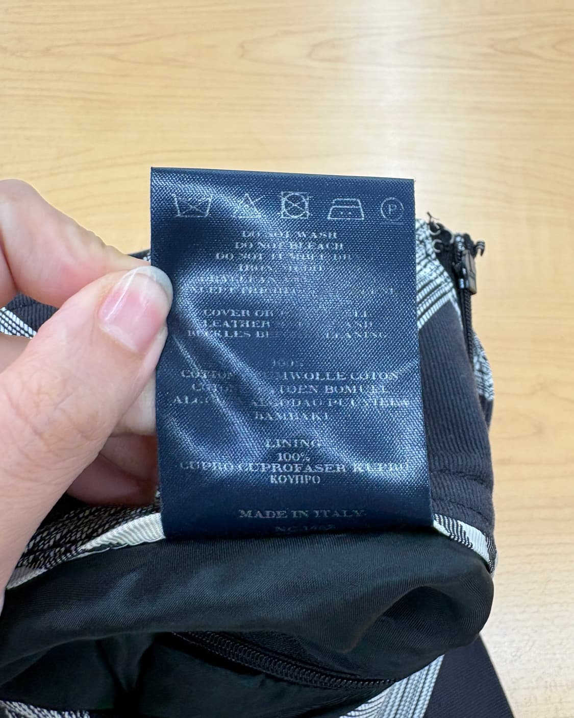 버버리 블랙 빅 노바체크 미니 스커트 상품이미지10