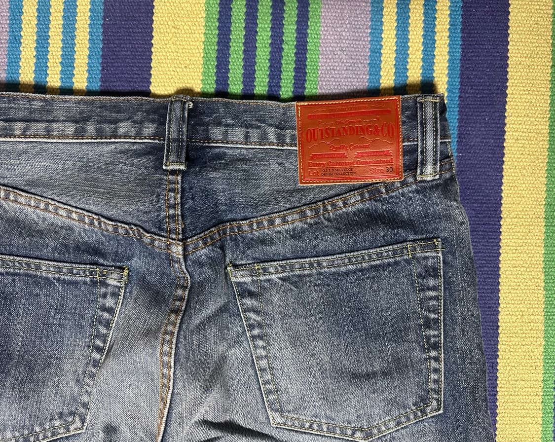 아웃스탠딩 셀비지 데님 상품이미지4