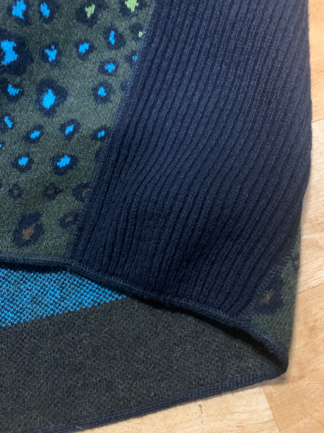 KENZO JEANS 겐조 진스 미디 스커트(울/나일론)XL 사이즈 상품이미지4