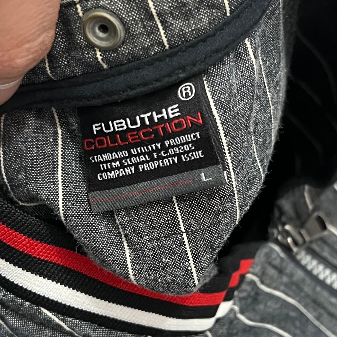  푸부 스트라이프 집업 베스트 y15922 상품이미지8