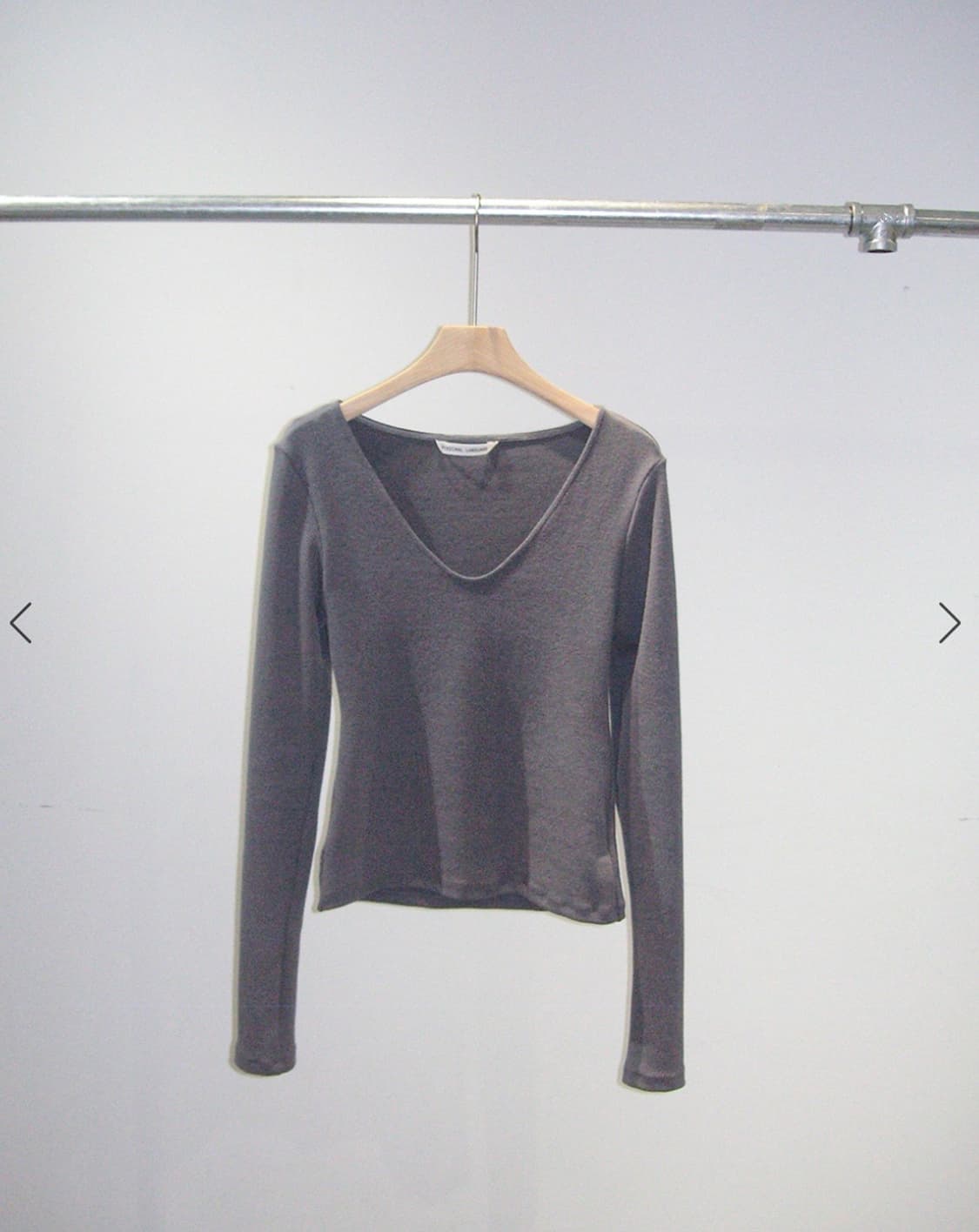 퍼스널랭귀지 VU Top - graphite 상품이미지2