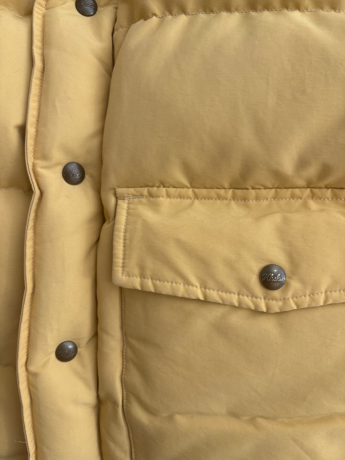 카키스 조끼 베스트 옐로우 S 상품이미지4