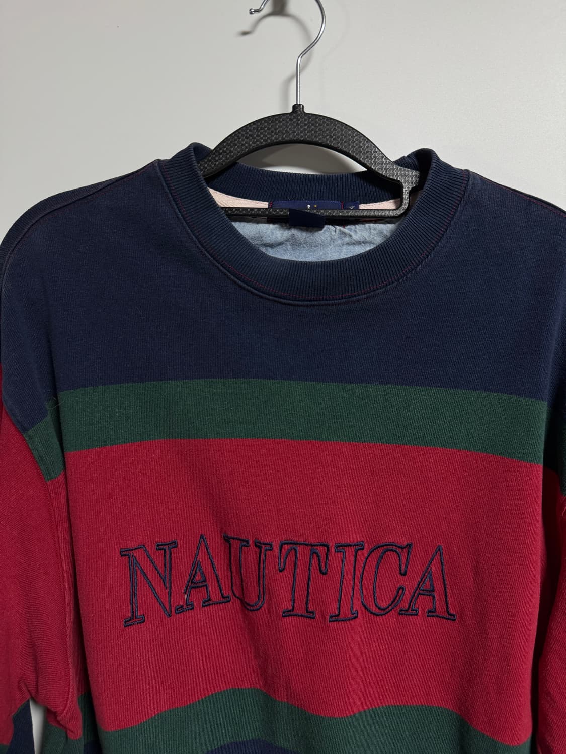 일본 Nautica 스트라이프 맨투맨 105-110 상품이미지2