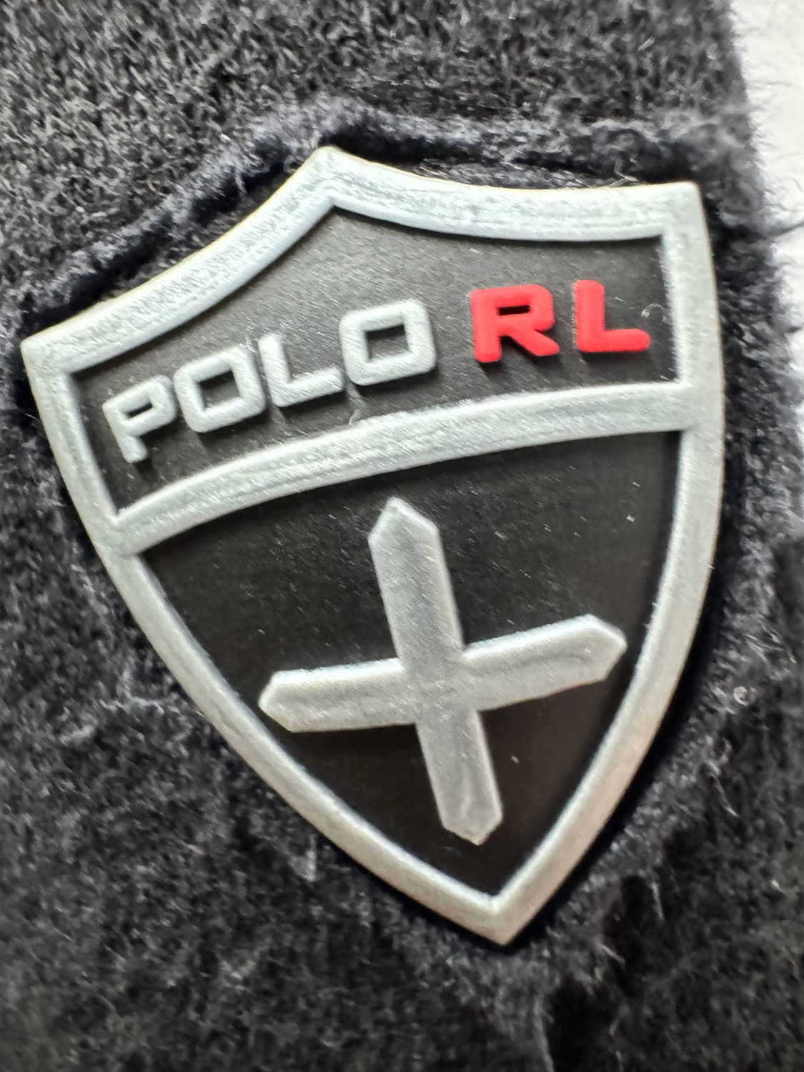 올드스쿨 폴로랄프로렌 로고와펜 스웨트셔츠 투웨이 집업 L(M) 상품이미지5